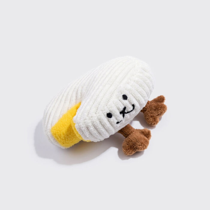 Jouet peluche camembert - biais
