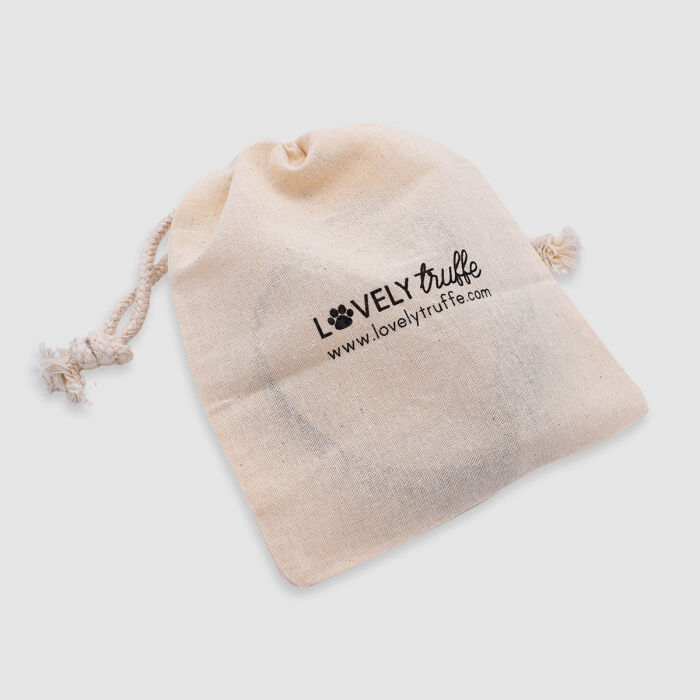 Collier chat nylon élastique pochon