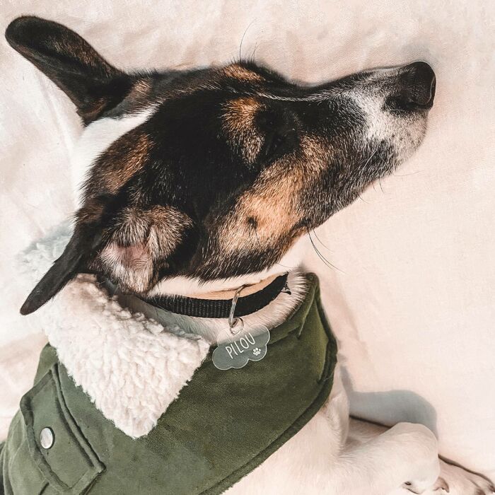 Médaille personnalisée acrylique gravée nuage 35x26 mm