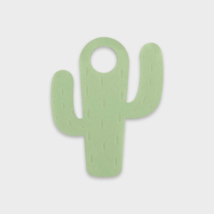 Breloque chien acrylique coloré cactus 16 mm