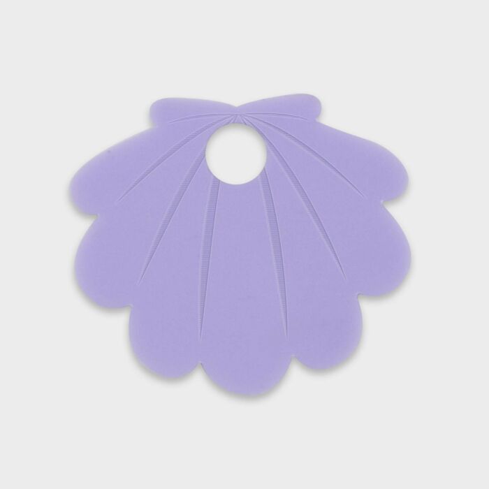 Breloque chien acrylique coloré coquillage 16 mm